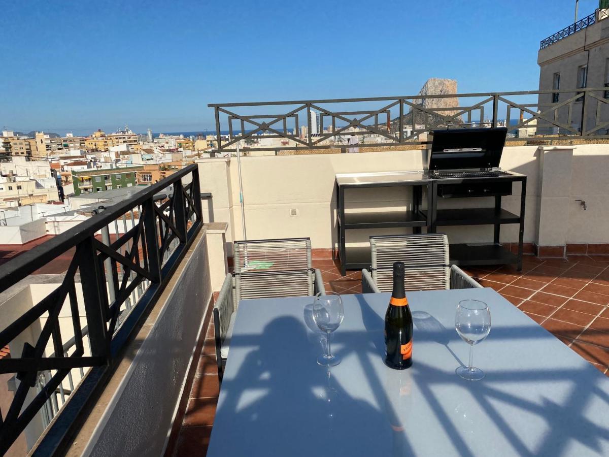Apartment With Solarium/Terrace. Calp Dış mekan fotoğraf